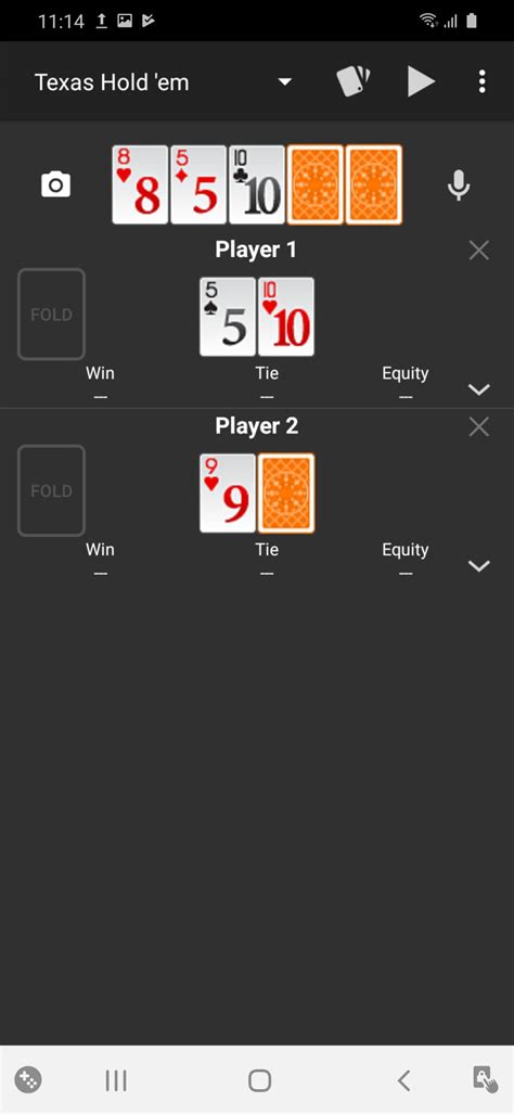 poker outs calculator app